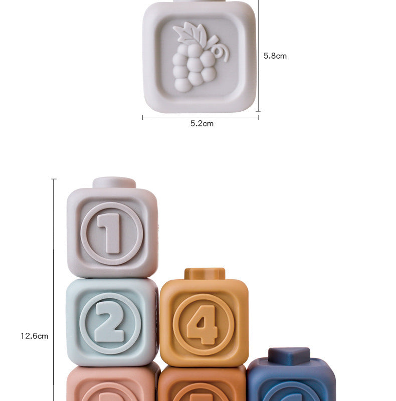 Soft Building Block(6 different patterns)