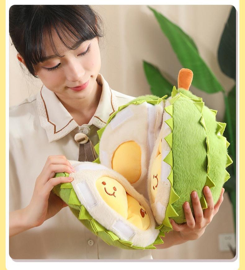A slice of Durian Plush Doll(Green)