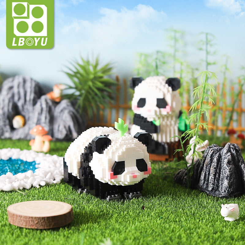 Panda - Mini Bricks Building Blocks Toys(No.7636 )