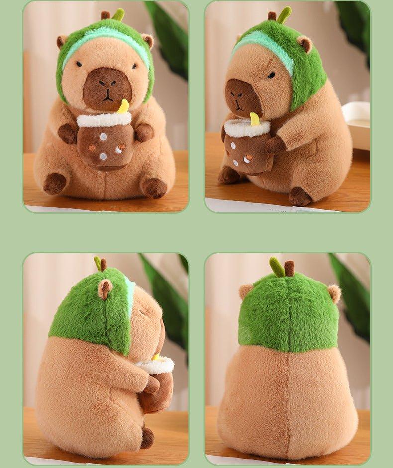 Capybara Doll(Flower Style) - Cute Plush Toy Children Birthday's Gift