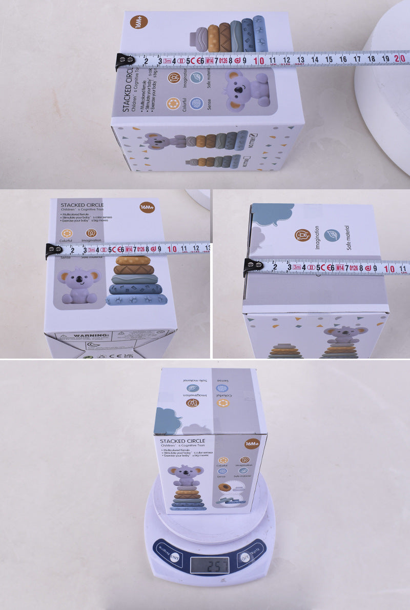 Stacked Circle with Koala