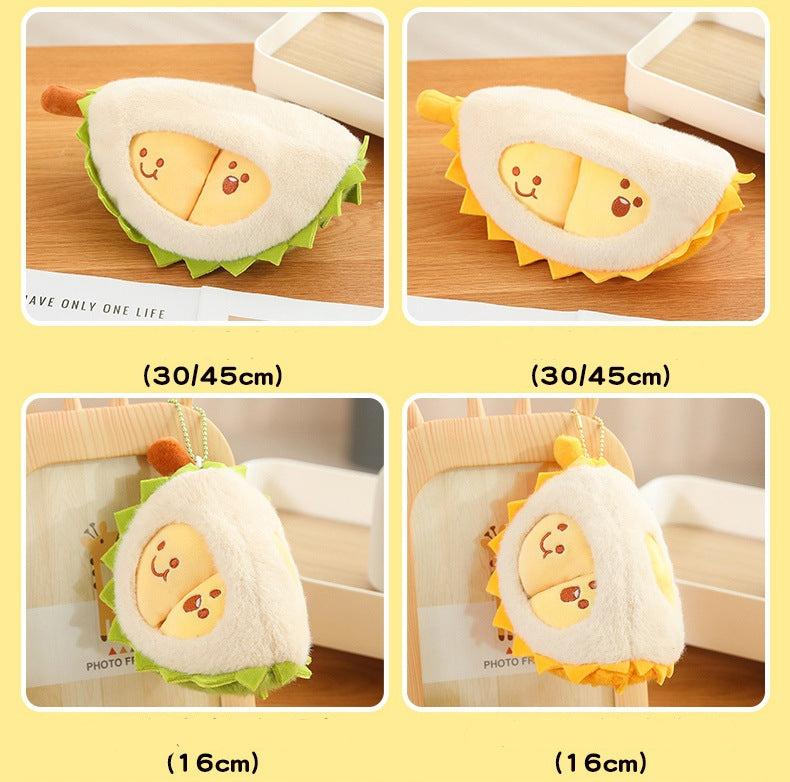 A slice of Durian Plush Doll(Yellow)