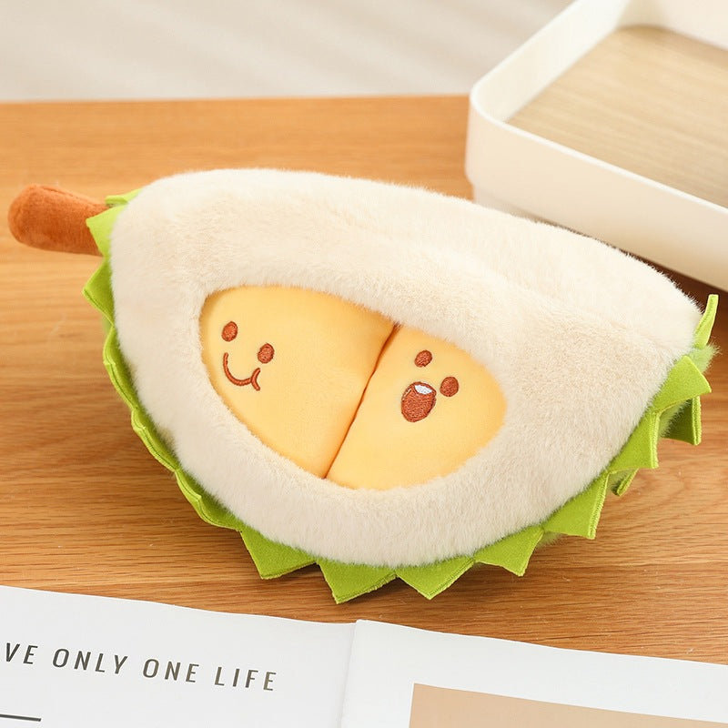 A slice of Durian Plush Doll(Green)