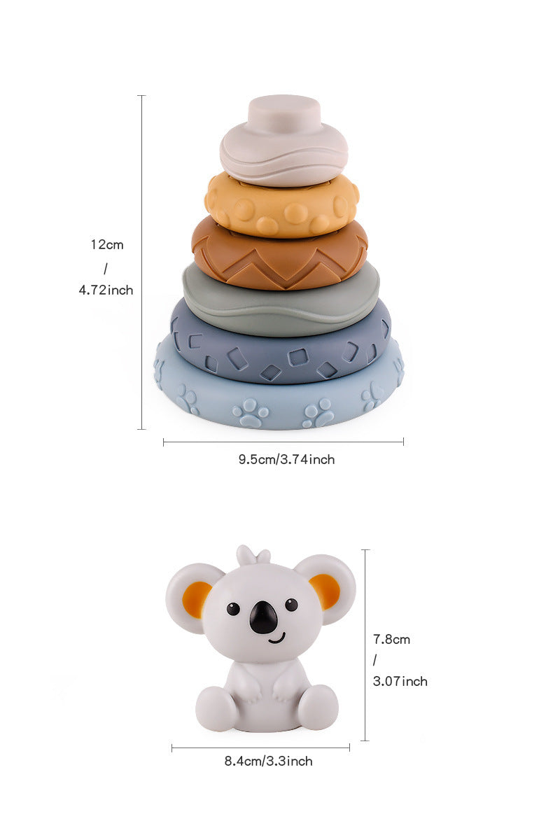 Stacked Circle with Koala