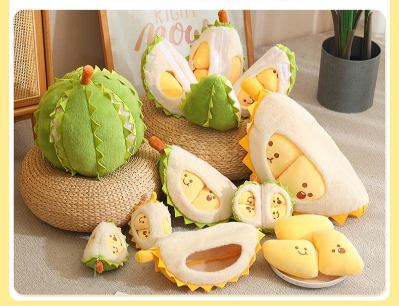 A slice of Durian Plush Doll(Green)