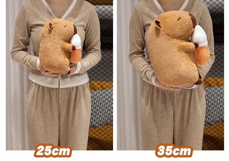 Capybara Doll(Milke Style) - Cute Plush Toy Children Birthday's Gift