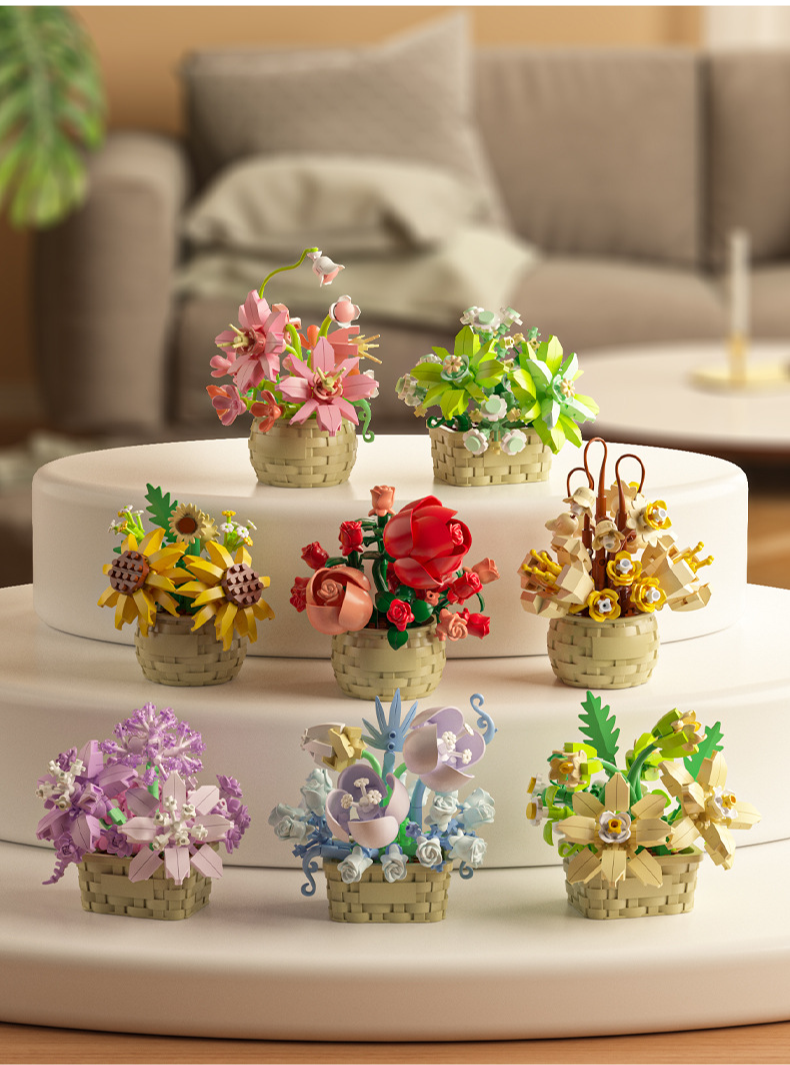 Lily - DIY Building Block Eternal Flowers