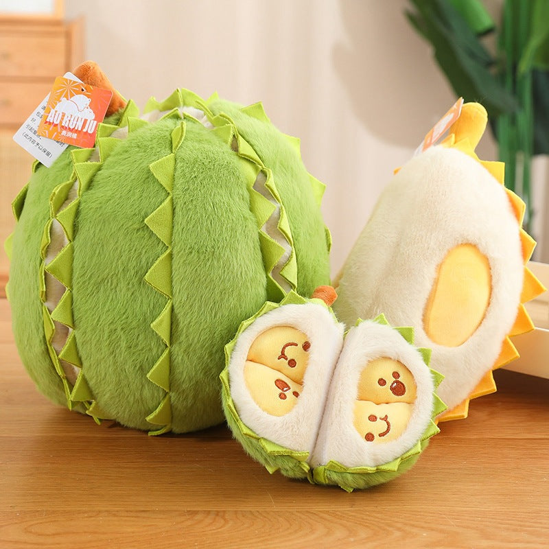 Whole Durian Set Plush Doll