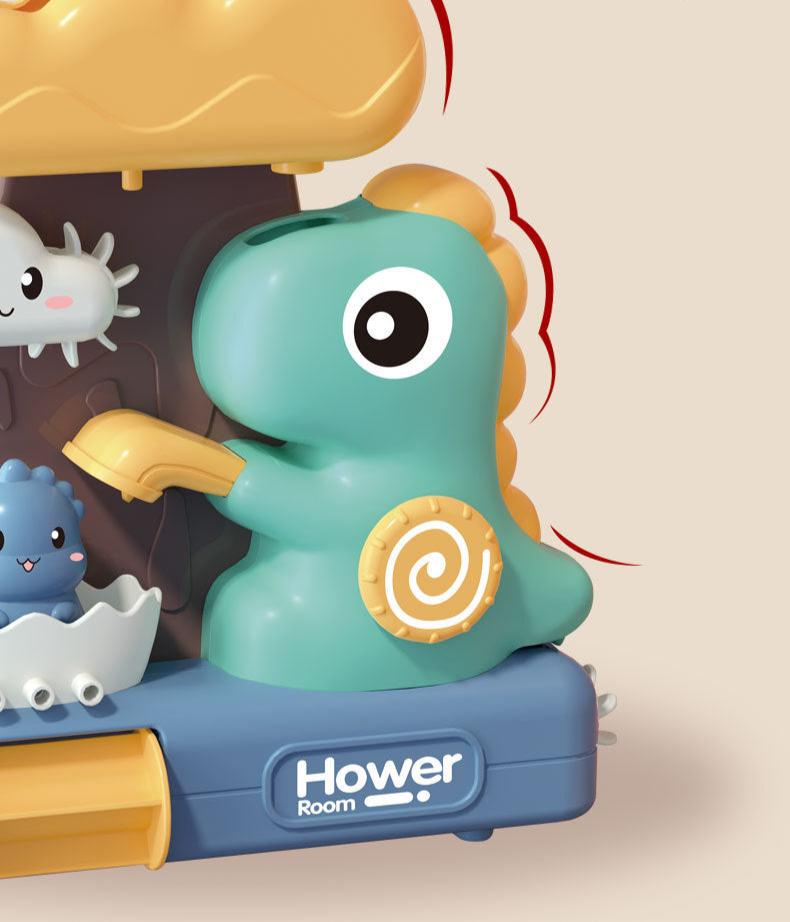 Plastic Dinosaurs Baby Bathroom Shower Toy Set