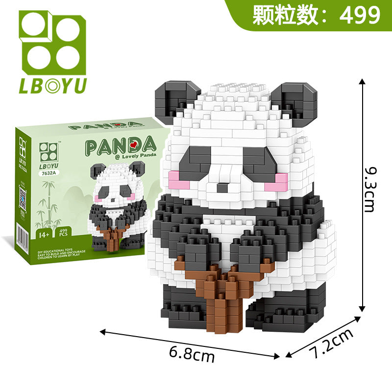 Panda - Mini Bricks Building Blocks Toys（No.7632 ）