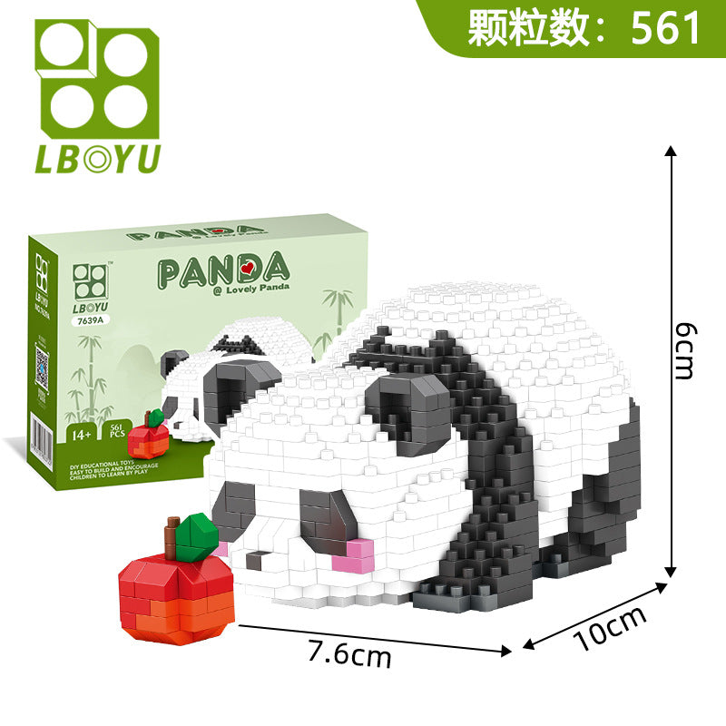 Panda - Mini Bricks Building Blocks Toys（No.7639）