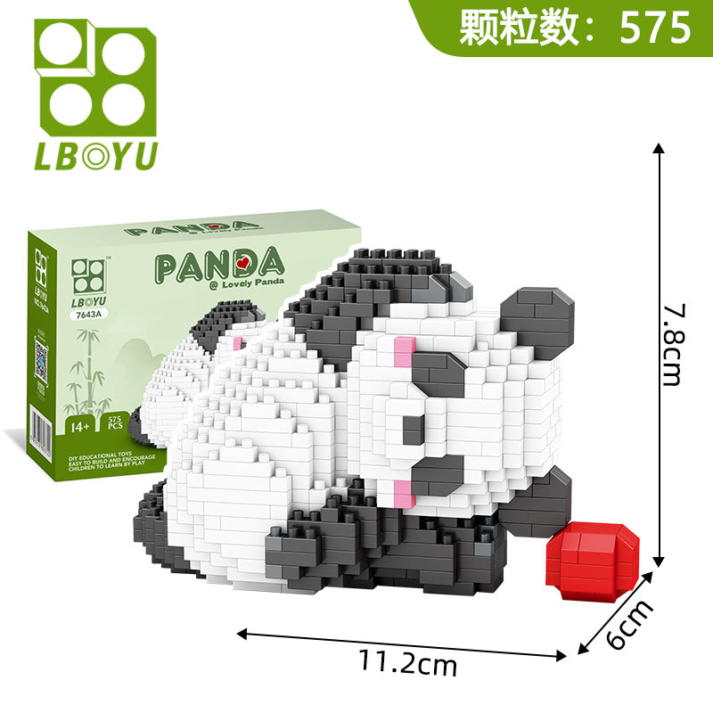 Panda - Mini Bricks Building Blocks Toys（No.7643）