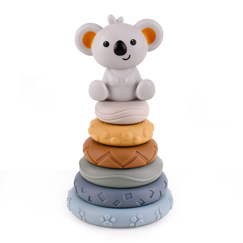 Stacked Circle with Koala