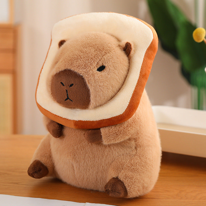 Capybara Doll(Bread Style) - Cute Plush Toy Children Birthday's Gift